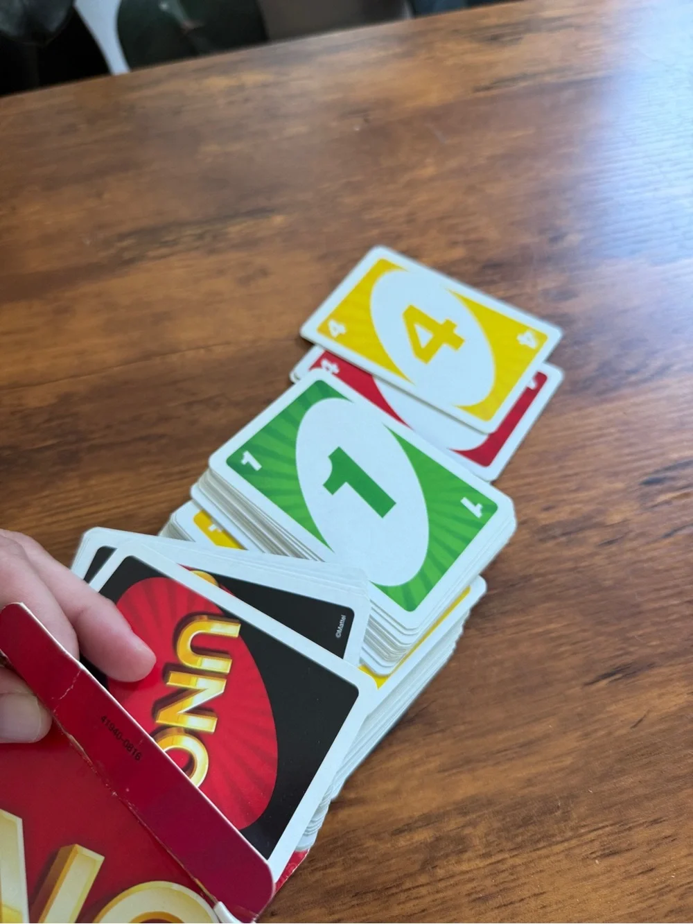 UNO Classic Card Game - Red